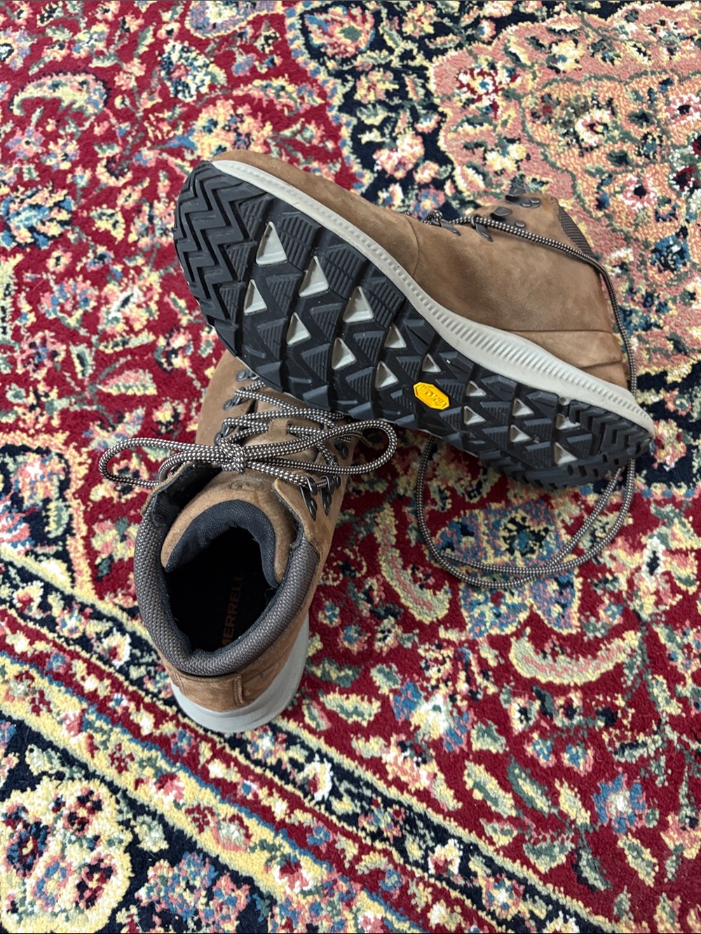 Merrell Tan/Brown Suede Trekking Boots
